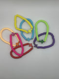 1 pc neon beaded cross brcelet